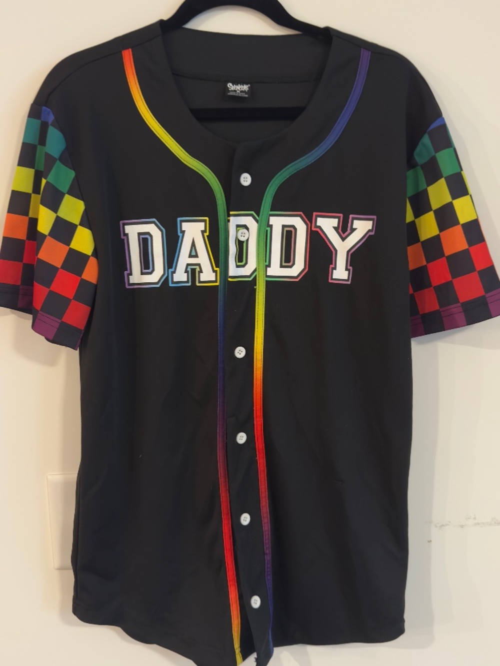 Spencer Daddy pride jersey